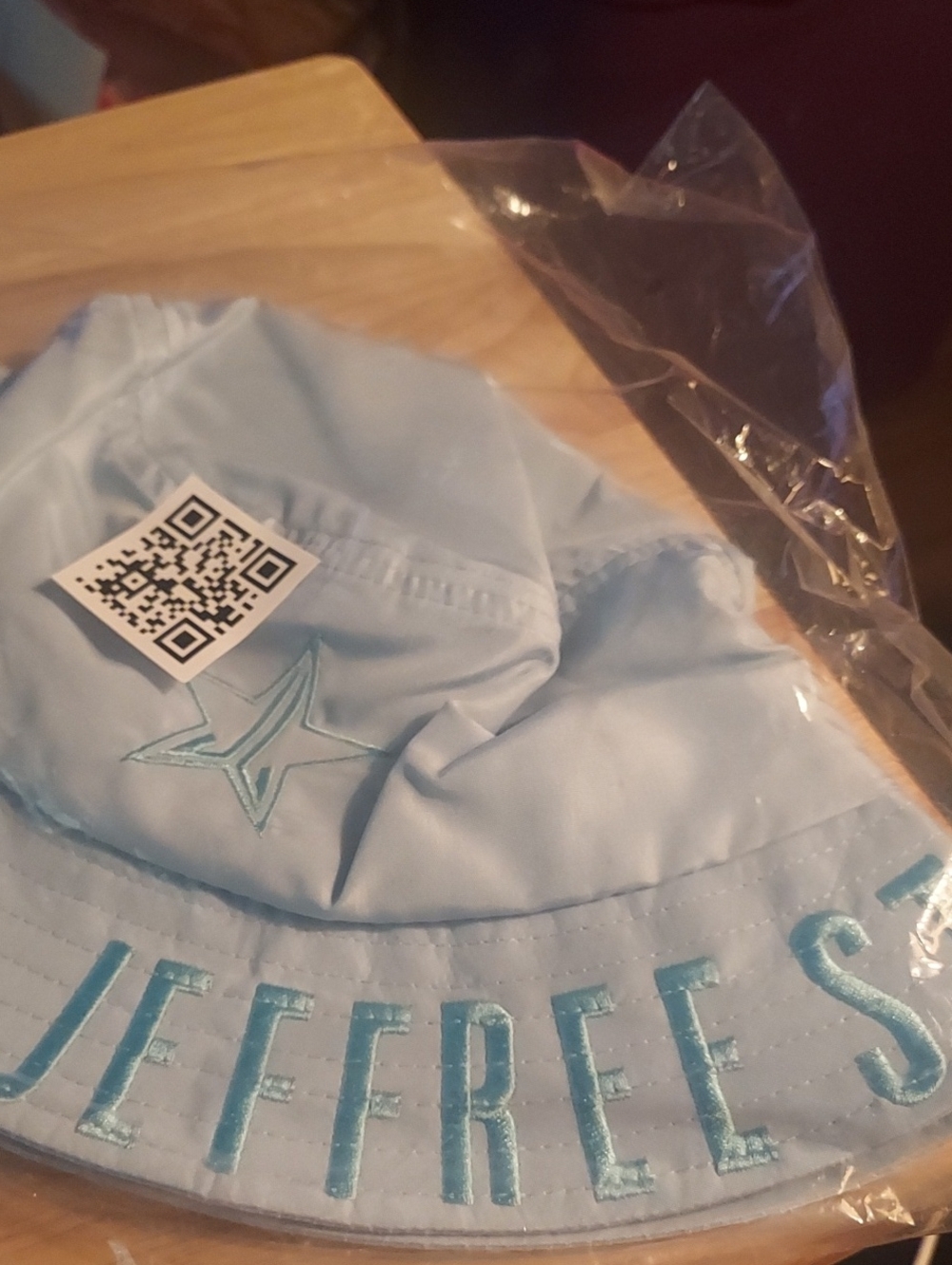 Jeffree Star Light Blue Sun Bucket Hat